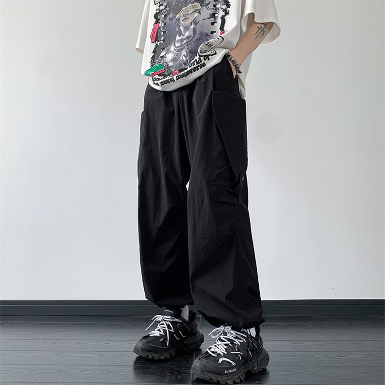 B221美式街头hiphop宽松户外工装休闲裤子LK23116-P60控78,男装休闲裤,电商B221
