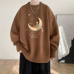8XL半高领毛衣男大码胖子针织衫毛线衣 M18416-P45 加绒款-P65图片