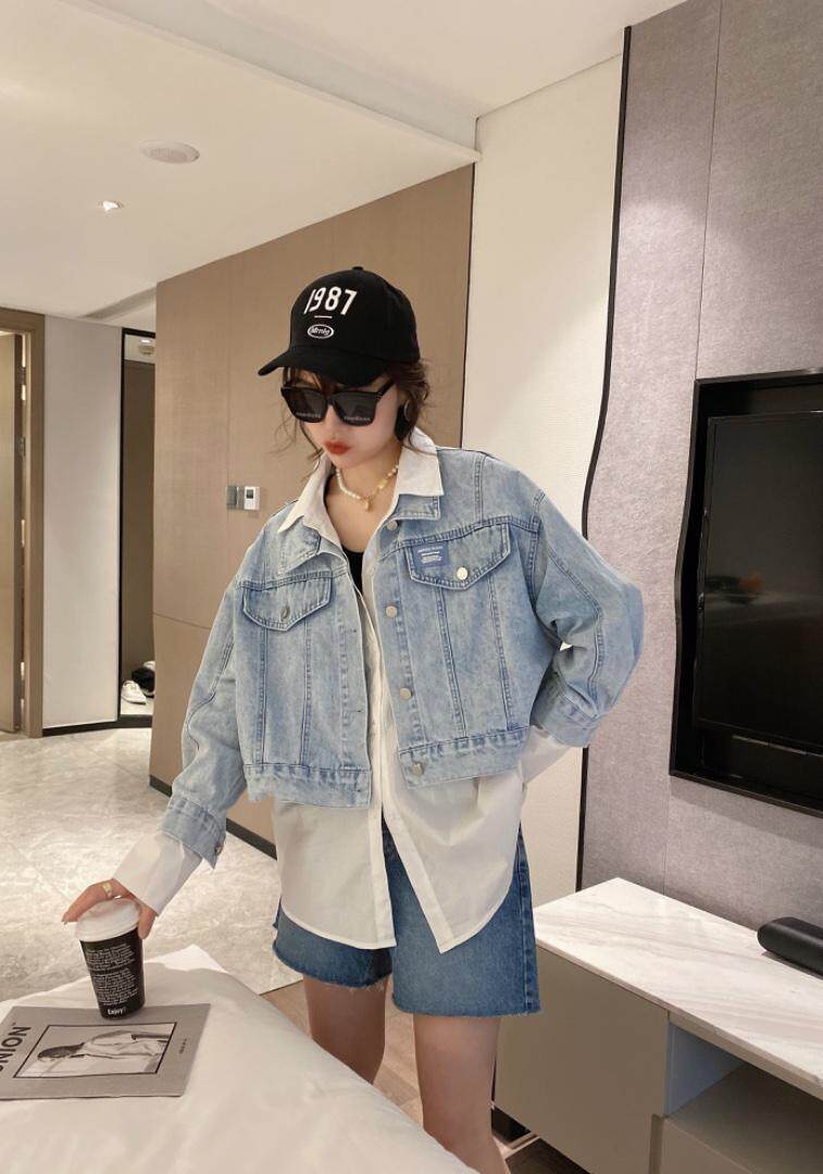 牛仔两件套，女装，OU XI NI 欧希倪