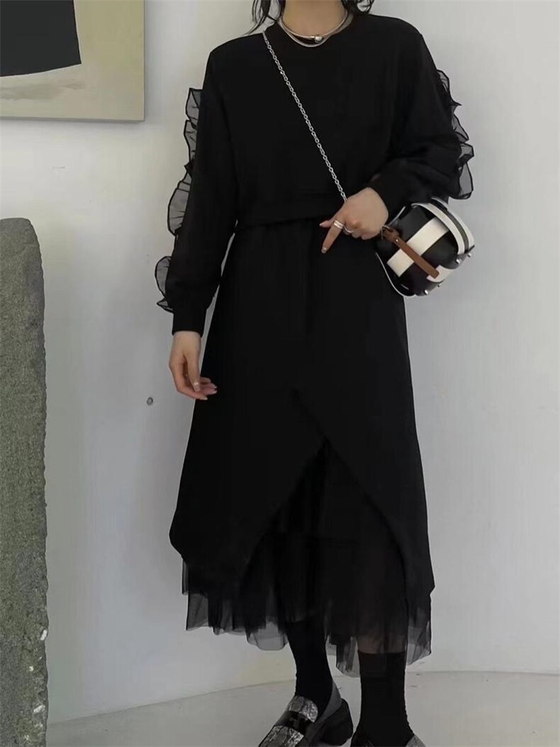 （现货）蕾丝花边卫衣，女装卫衣/绒衫，UDF