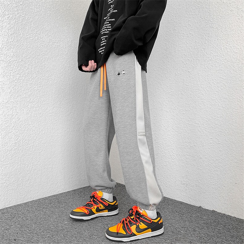 2023春季休闲裤男华夫格抖音直播高品休闲裤男A210-JHK2100-P45,男装休闲裤,星座210-1