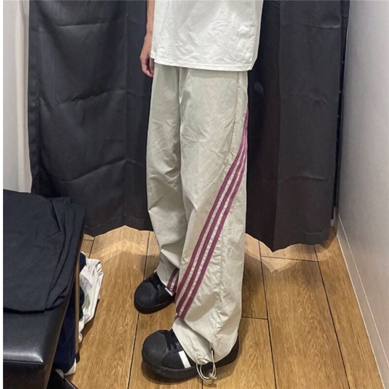 【网图现货】美式复古宽松三条杠速干运动休闲长裤K1122/P45,男装休闲裤,星座205-3