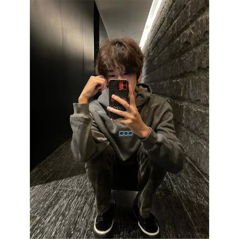 潮ins气质新款时尚原宿百搭卫衣情侣款卫衣外套(曼巴棉复合350克),女装短外套,星座302B