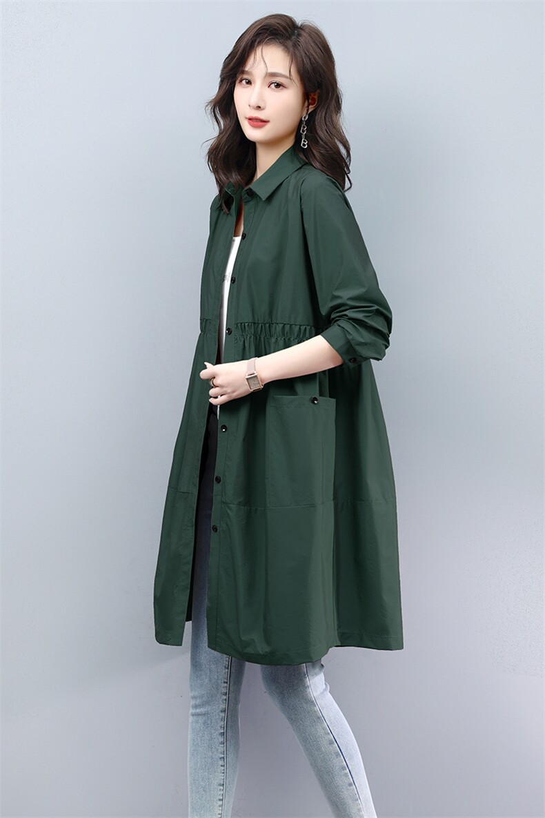 2022春新款时尚休闲纯色长袖连衣裙显瘦百搭气质女装,女装连衣裙,悦见她