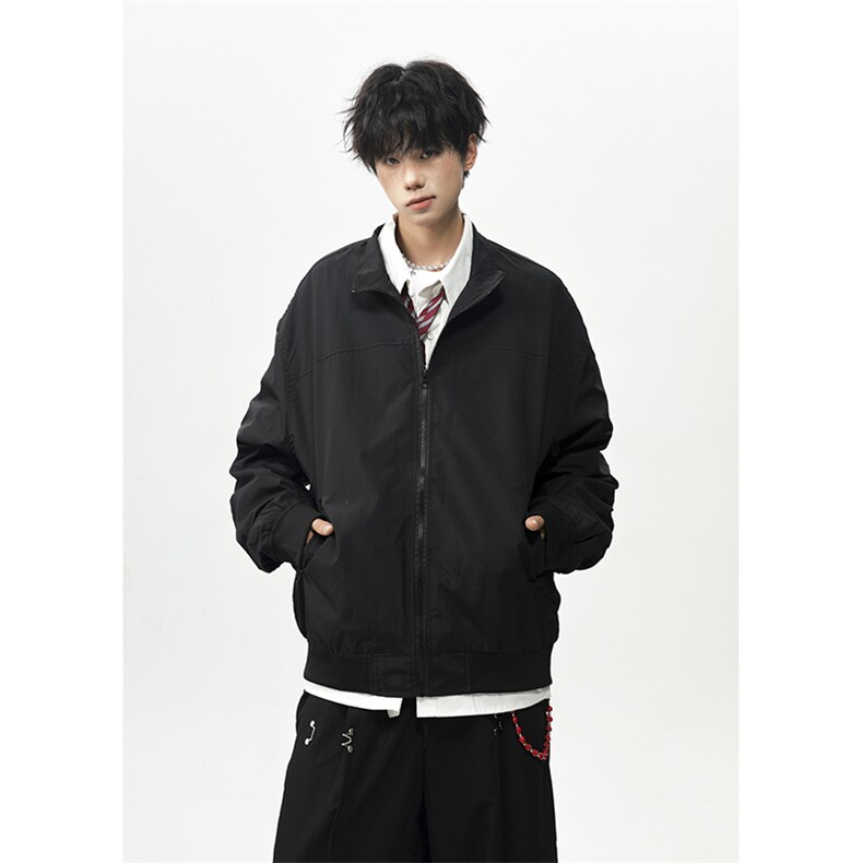 春秋季三防美式飞行员夹克外套男款立领棒球服25XJ55230特批45,男装夹克,电商A042