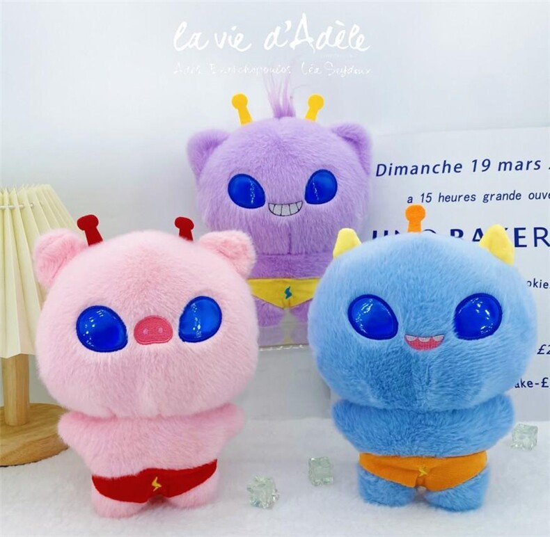 （特惠）欧貂外星人生日礼物抓机婚庆礼品抛洒特惠，宁静玩具