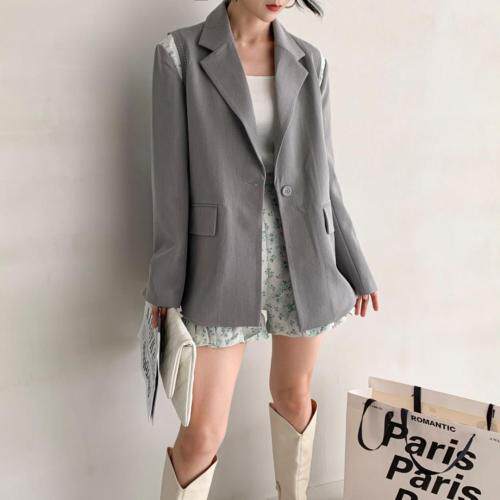 春装新款套装品质手工西装撞碎花短裤 更多新款关注CB，女装职业装，CB-C