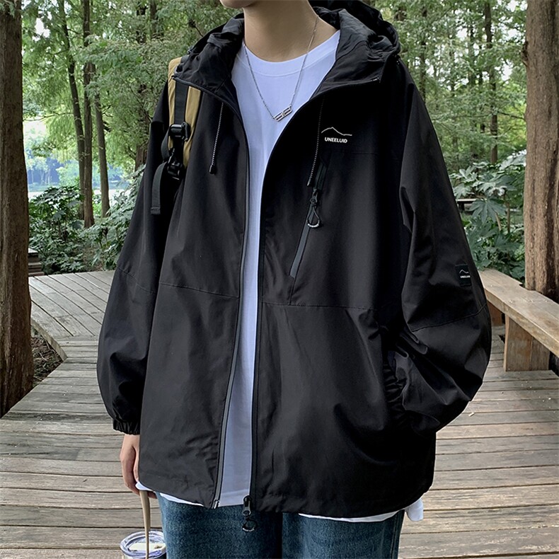 A835-P55春秋季防风防晒登山服高级感夹克美式机能冲锋衣外套男,男装夹克,星座512-6