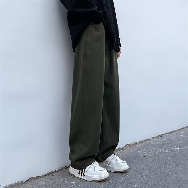 复古牛仔裤美式oversize裤子男小众设计感vintage工装裤NK330-p42,男装牛仔裤,星座1008-1