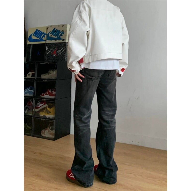 网络图现货皮衣机车服男女同款宽松潮牌夹克外套RHT104-P80,男装夹克,星座1005-6
