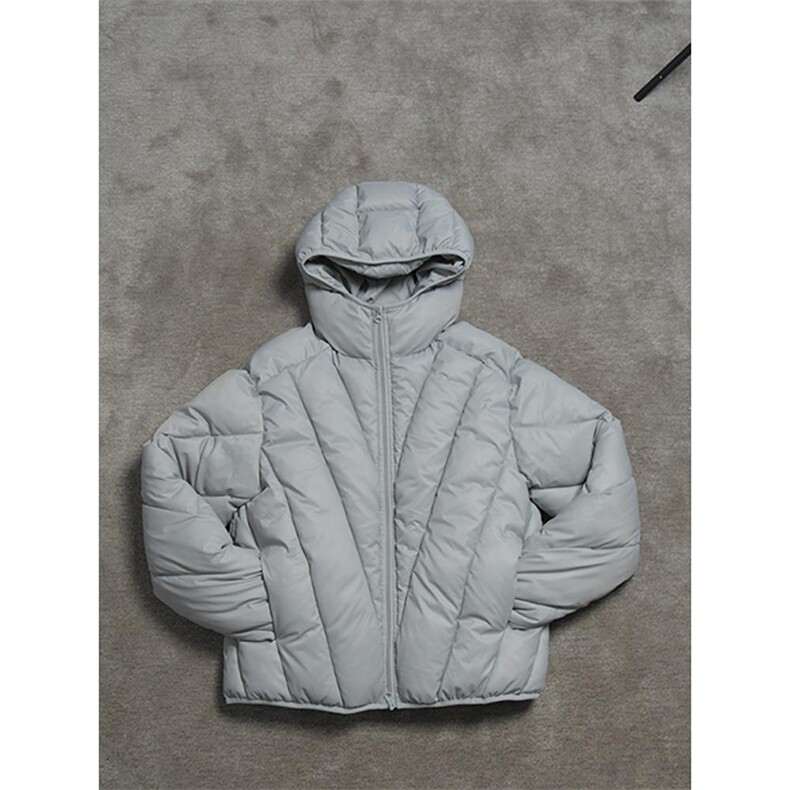 C316MY8444-1P110秋冬新款棉衣不规则新款棉服外套个性连帽,男装棉衣,电商C316
