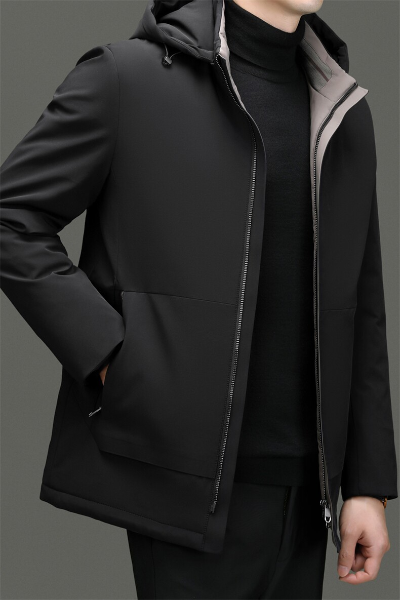 CSFR992306钱塘2020-2商务冬季休闲冬季百搭中年男士羽绒服P250,男装羽绒服,钱塘207-2