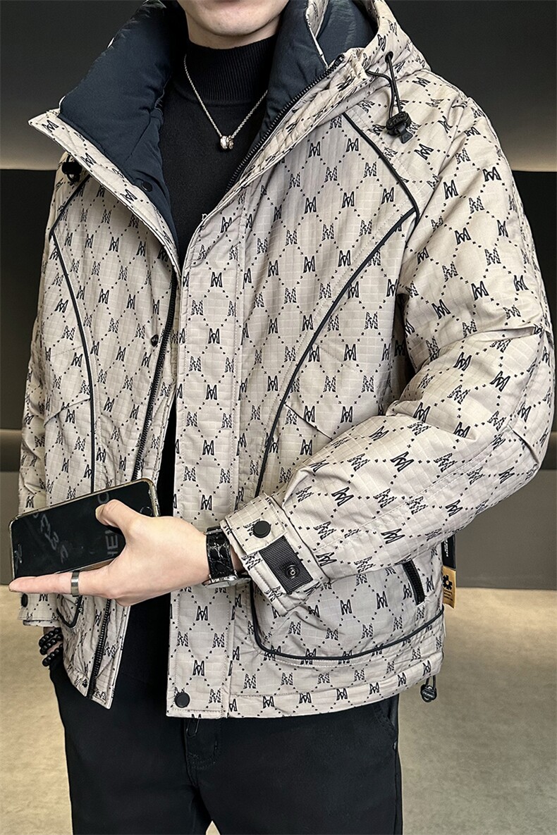 新标50白鸭绒羽绒服男数据款连帽外套男上衣B317/Y5507/P235,男装羽绒服,电商B317