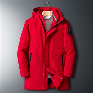 主推 90%白鸭绒M-8XL大码中长羽绒服 109-2198-P205图片