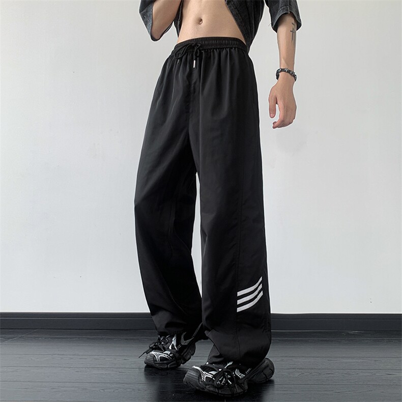 B221美式ins街头hiphop休闲情侣宽松运动裤子LK23117-P60控78,男装休闲裤,电商B221