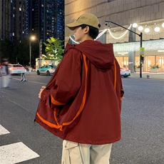 春款现货冲锋夹克外套男款上衣运动夹克JK02655-P75，男装夹克，星座308B-2