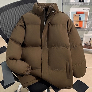 现货高品质美式高街冬季重磅三防加厚羽绒棉衣厚外套面包棉服图片