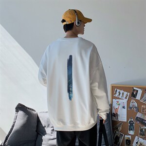 港风中性情侣大码休闲运动套头卫衣男外套7666P25，男装卫衣，星座227-7