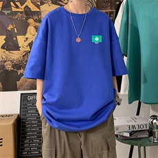 DX17264-P20纯棉短袖t恤男大码半袖打底衫宽松体恤衫海报风，男装T恤，电商A040