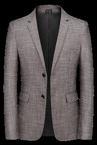 春秋款男士西服薄款上衣中年商务休闲纯色单排扣便西男装潮流百搭,男装西服,电商B212（原钱塘6029）