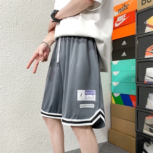 ！2024夏季新款男士百搭冰丝短裤宽松五分裤 A161-D810-P25图片