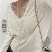 春季新款，V领薄款羊毛衫，其它，CHERRY·印