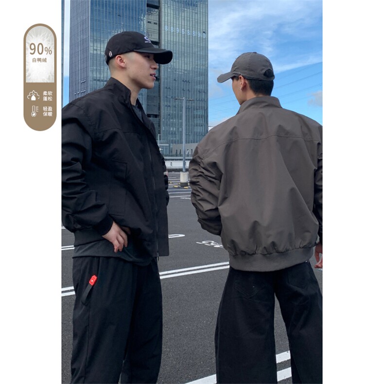 广检90%白鸭绒 冬季外景羽绒服充绒量75gM-5X HY25598-特P109图片