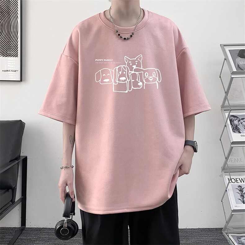 麂皮绒短袖t恤男大码半袖男JD82404-P25,男装T恤,电商A040