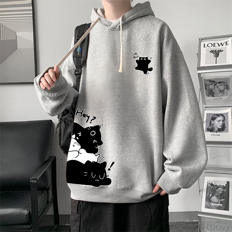 连帽卫衣男大码胖子帽衫大号运动服WY2462-P35,男装卫衣,电商A040
