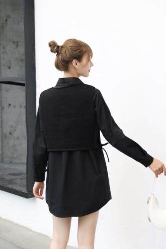 衬衫两件套，女装衬衫，田间晨露