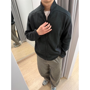 网图现货 情侣户外运动立领开衫抓绒休闲夹克外套男女 W56-P70图片