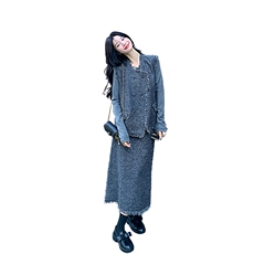 现款现货，小香风三件套2530-P225-338-马甲套裙两件套P190-K288，女装套装/套裙，浙宝276（原081）
