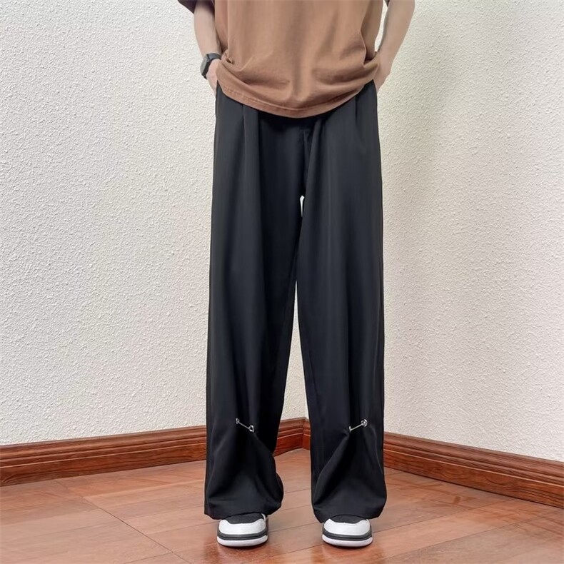 休闲潮流ins气质长裤夏季青春流行原宿男西裤H309P38,男装休闲裤,星座1116-2