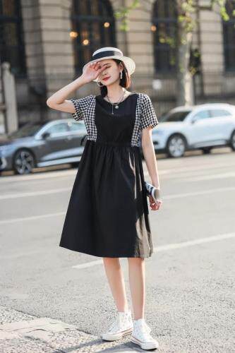 现货韩版连衣裙，女装连衣裙，春语雨桐