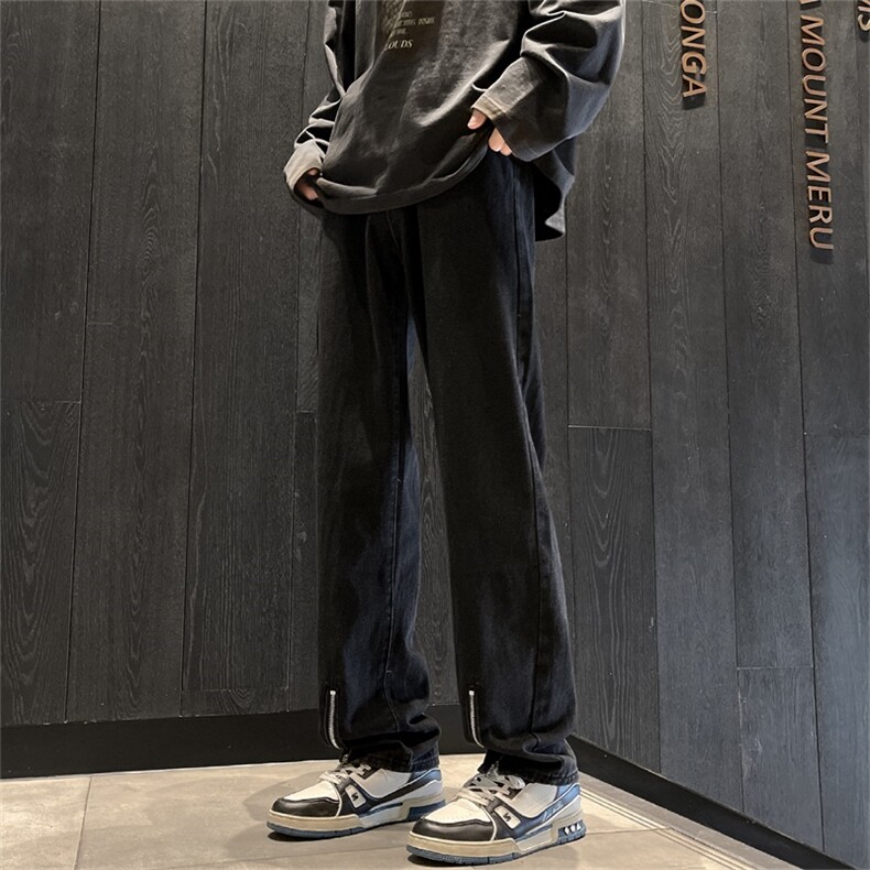 特价！（现货4千件）牛仔裤男美式高街宽松裤子A080-9603-特P29,男装牛仔裤,电商A080