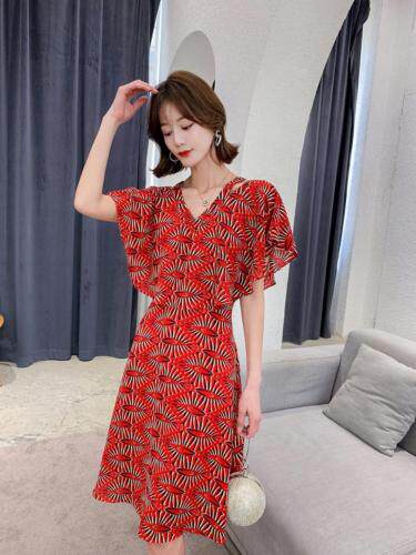 沙滩仙女裙，女装，荷塘月色