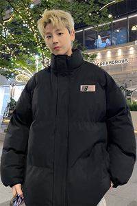 已注册港风直播抖音高品质男面包服羽绒棉宽松外套棉衣M1039P90图片