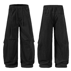 网图慎用夏季宽松美式工装裤新款百搭弯刀休闲裤310A-6131-P35，男装工装外套，四季星座310A