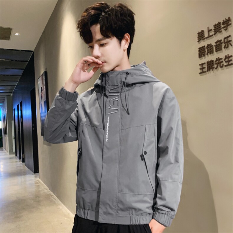 男刺绣连帽夹克外套5032-1_1886P65,男装夹克,星座1516-1