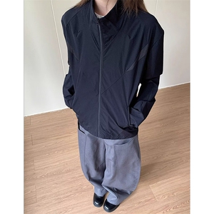 春夏款高品质冰感速干防晒服休闲户外运动外套透气弹力机能风夹克图片