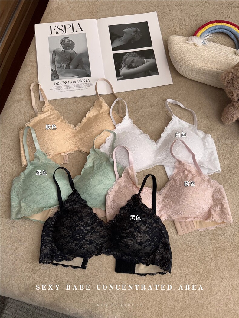 韩版学生防走光性感文胸内衣抹胸透气蕾丝内搭裹胸女，文胸，梦白服饰厂