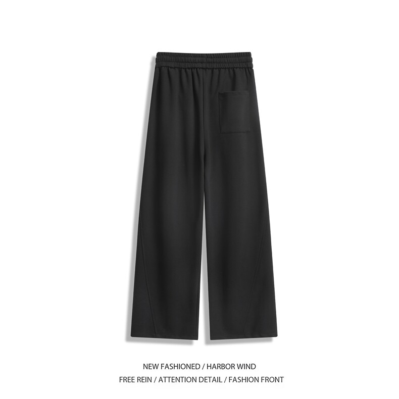 抖音品质春季新款美式运动宽松休闲卫裤B315-K25690-特P35控68,男装休闲裤,电商B315