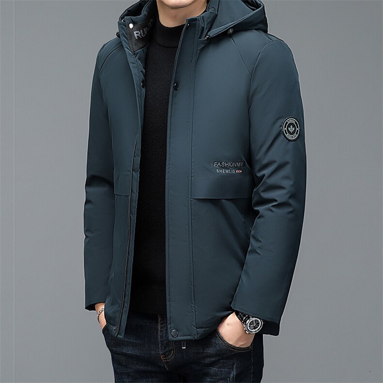 NN2281钱塘2020-3商务百搭简约冬季厚款中年男士棉衣外套P95,男装棉衣,钱塘207-3