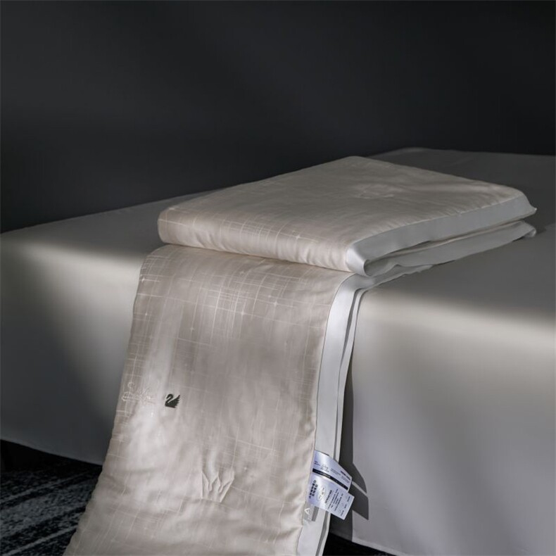 新款纯色60S兰精夏被-黑天鹅，被套/被芯，一起卖家纺