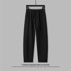 松紧抽绳男宽松休闲裤百搭运动裤卫裤A329-K802-P65，男装休闲裤，电商A329