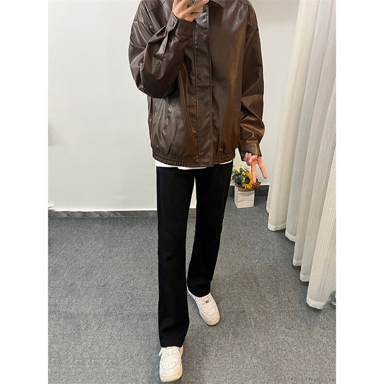 B221美式ins高街暗黑小众修身弹力休闲牛仔裤LK23010-P60控78,男装牛仔裤,电商B221