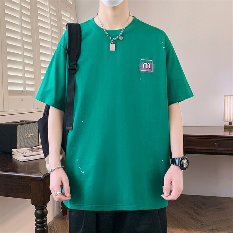 夏季男短袖t恤高品质多工艺发泡印大码T恤衫HF8522-P34,男装T恤,星座1206（原A206）