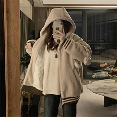 C877-P120新款冬装羊羔毛绒外套加厚时尚初高中学生棉服女秋冬季，男装棉衣，星座911-2(原星座613-2）