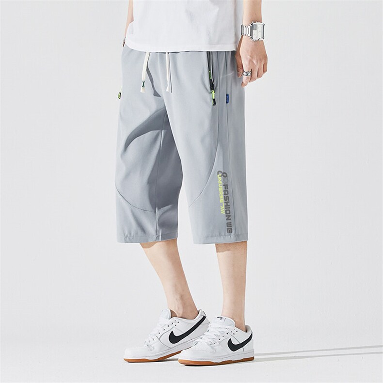 2025夏季新款男士七分裤时尚休闲马裤潮流男裤子KZ1086-P28,男装休闲裤,星座217-4