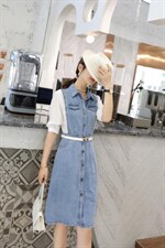 现货，夏季连衣裙，女装连衣裙，锦豪达